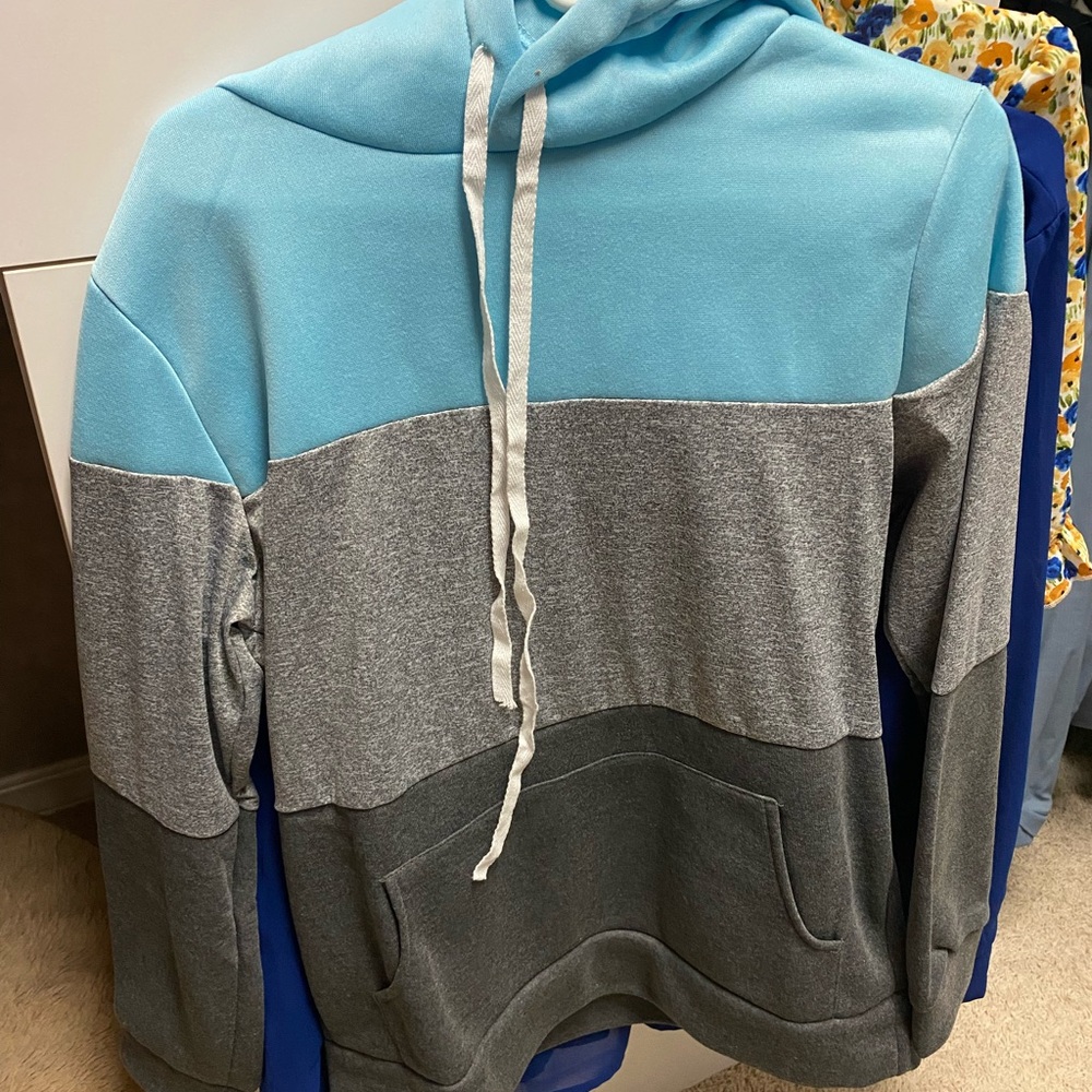 Colorblock Hoodie for Women